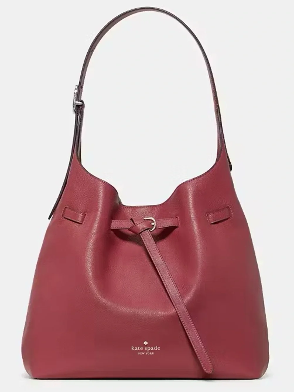♠️Kate Spade New York 454 Belted Large Shoulder Bag, Red Jasper NWT